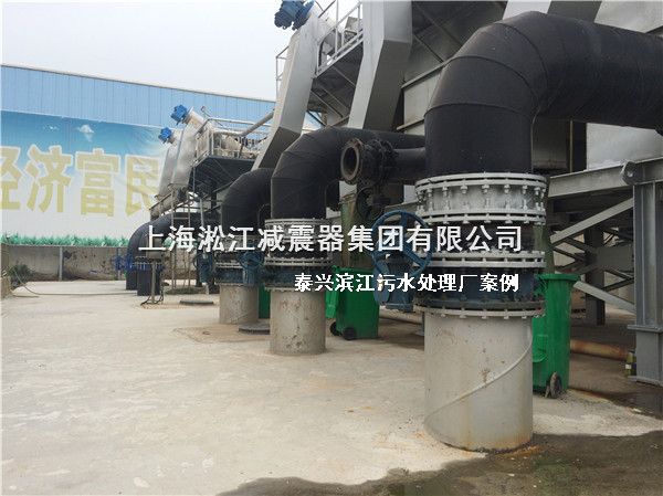 泰興橡膠接頭，污水處理廠橡膠接頭，泰興污水處理廠橡膠接頭