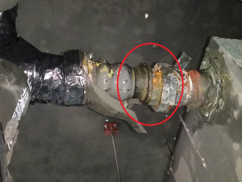 絲扣橡膠接頭拉出來了怎么辦？