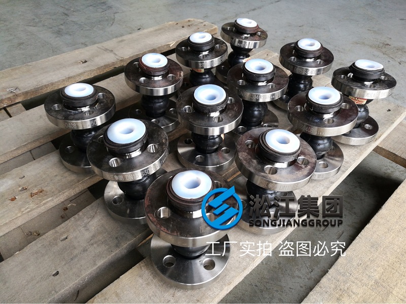 DN15雙球橡膠接頭耐強酸長什么樣？